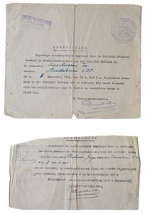 Document set Antwerp Belgium district Merksem