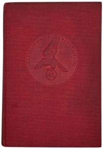 Original WW2 German SA Book - Jagdgeschwader Horst Wessel, Hans …