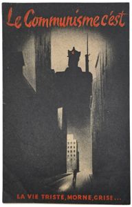 Original WW2 French Brochure - Le Communisme c'est La vie …