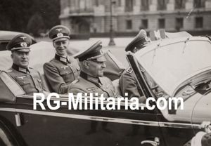 Original WW2 French Press Photo - Lieutenant General von Schaumburg …