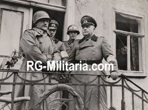 Original WW2 German Press Photo - Lieutenant General Alexander Remust …