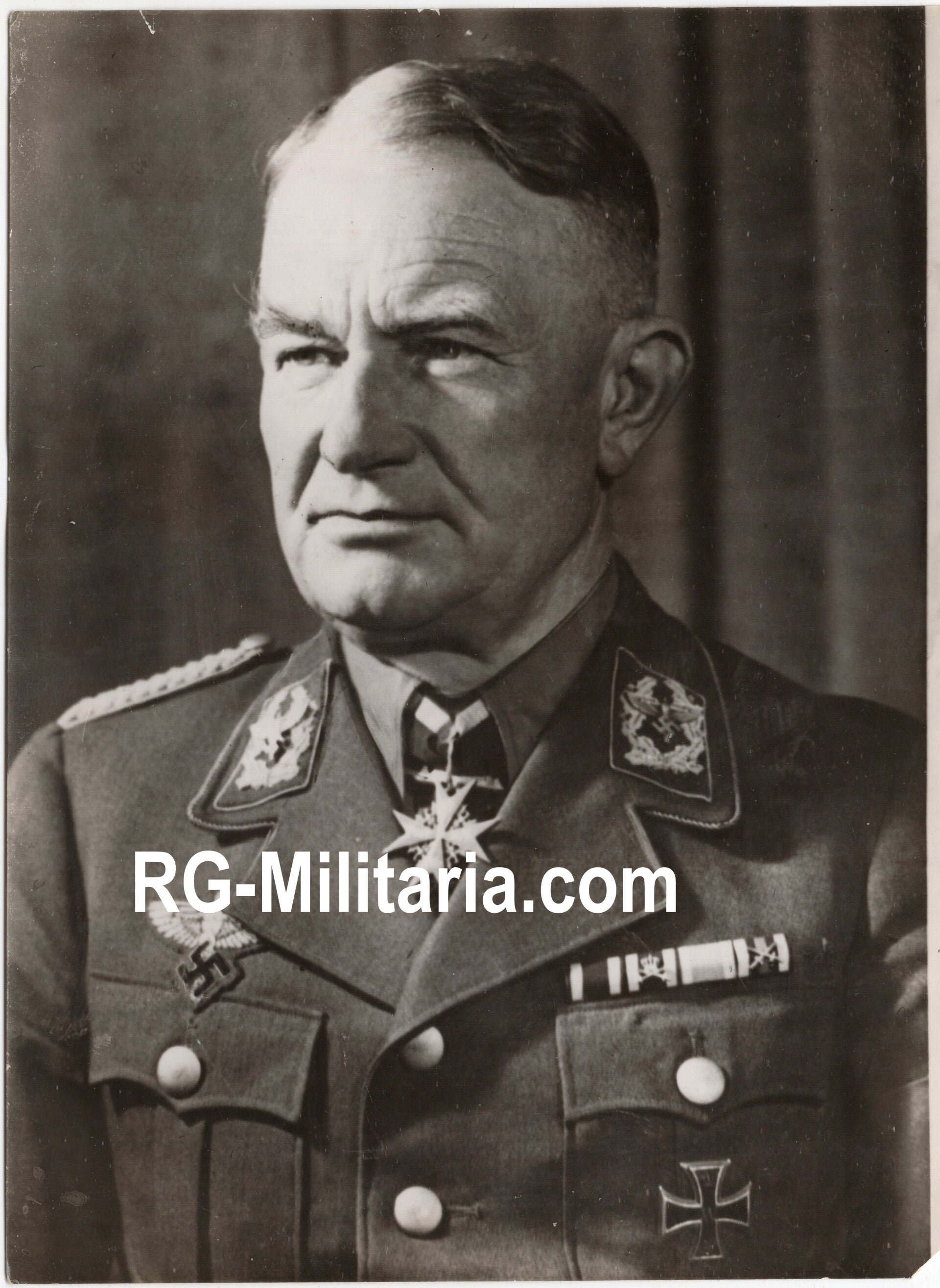 Original WW2 British Press Photo - Leader of the NSFK Nationalsozialistisches Fliegerkorps Friedrich Christiansen — image 3
