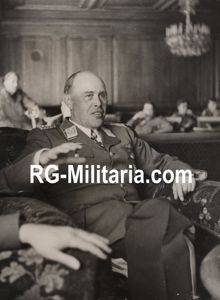 Original WW2 British Press Photo - Generalfeldmarschall Albert von Kesselring …