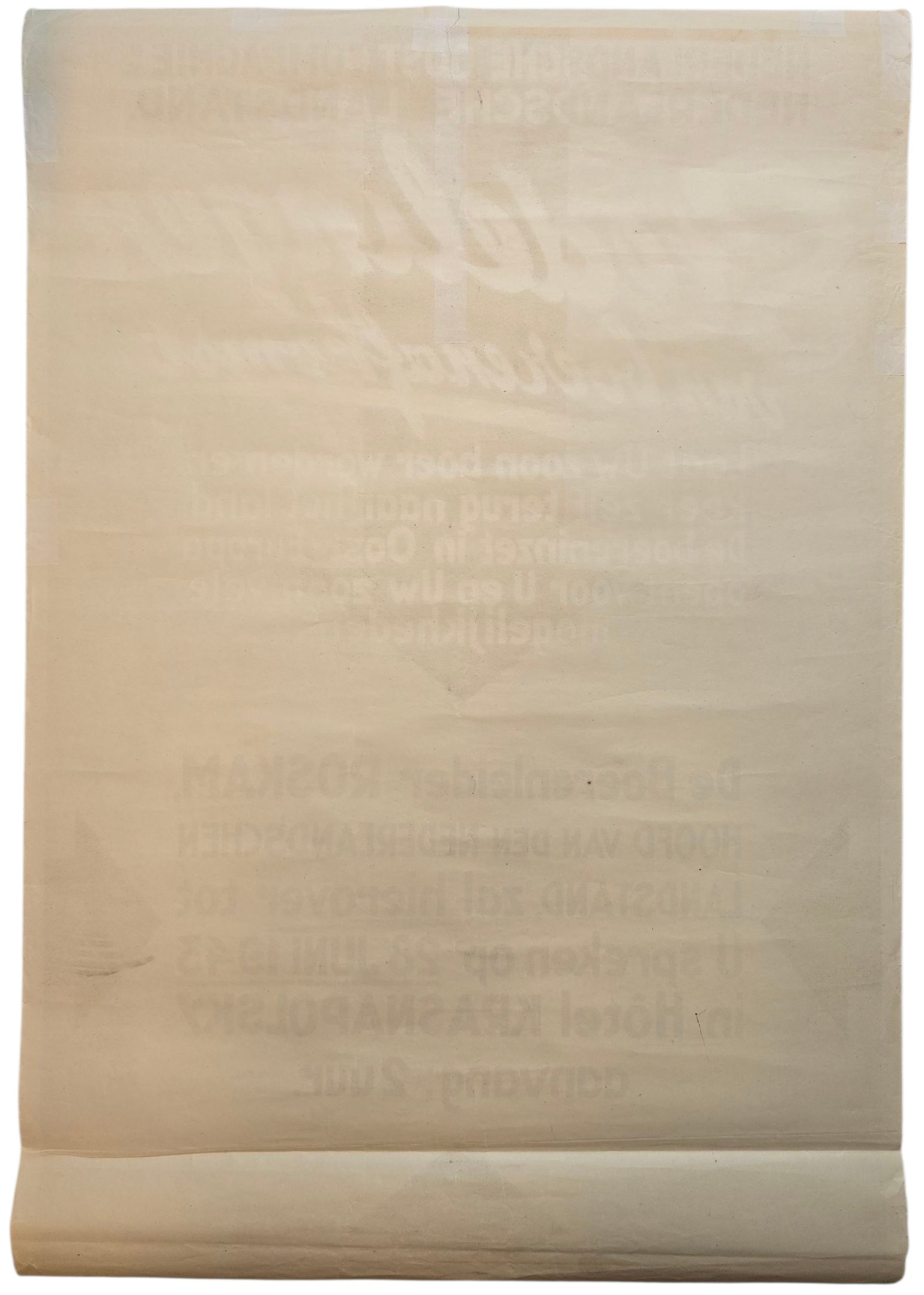 Original WW2 Dutch Collaboration NOC Poster - Nederlandsche Oost Compagnie, Roskam Krasnapolsky, Amsterdam (1943) — image 9