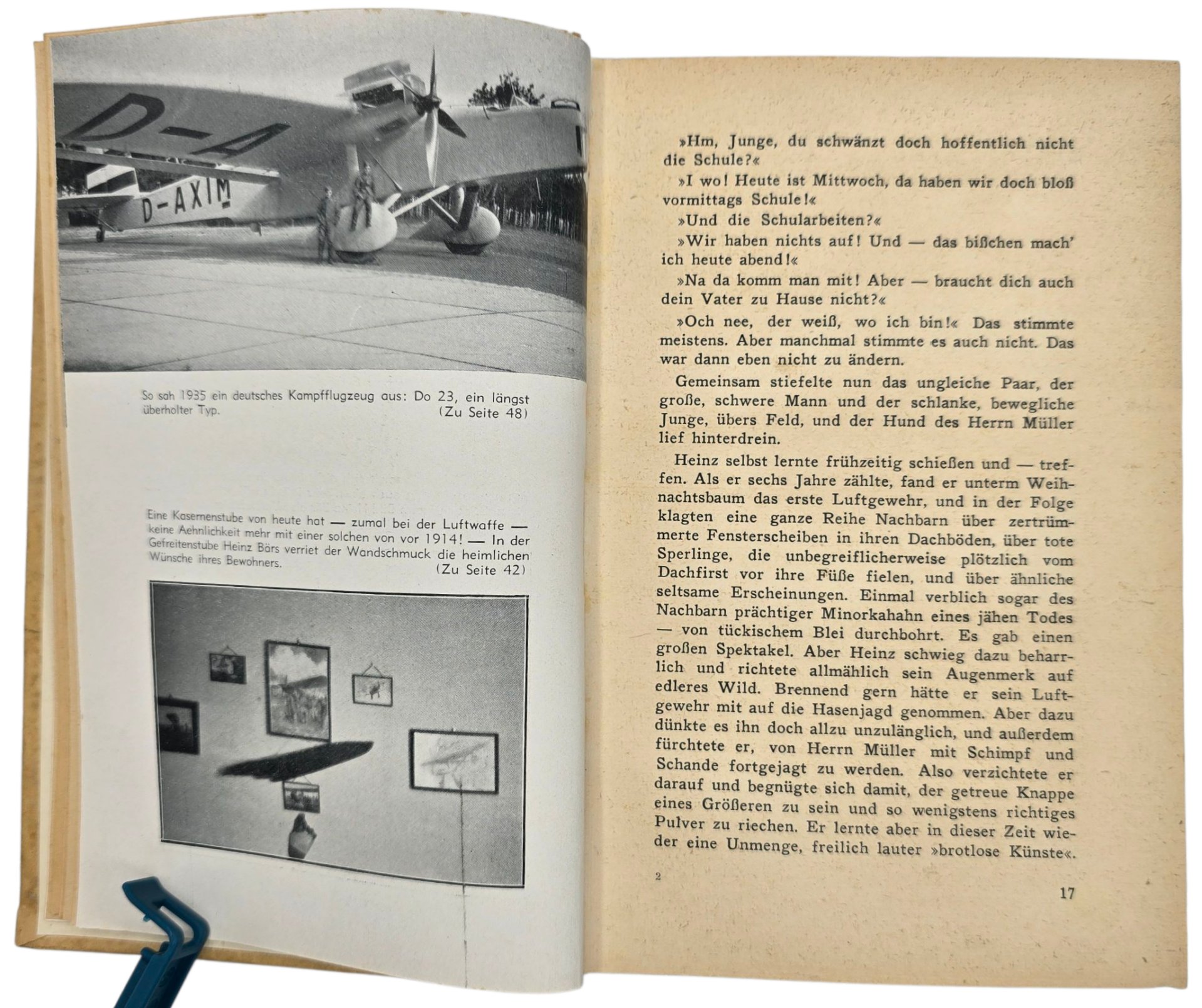 Original WW2 German Luftwaffe Book - und so wuchsen ihm Flügel, Die Kämpfe des Hauptmanns Heinz Bär, Erich Zschocher (1943) — image 7