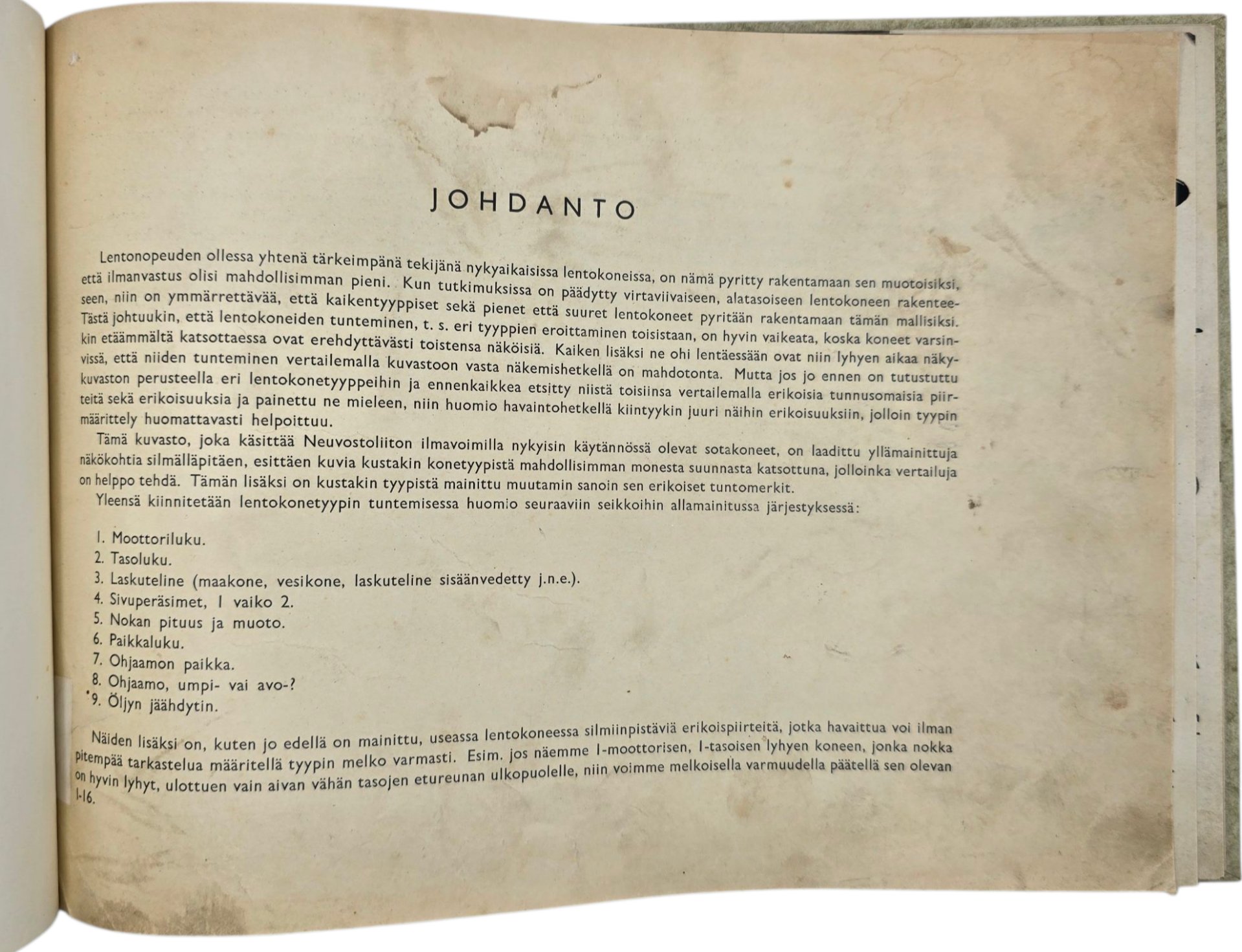 Original WW2 Finnish Luftwaffe Book – Finnish airplane recognition book, Neuvostoliiton Lentokoneet Keväällä (1942) — image 3