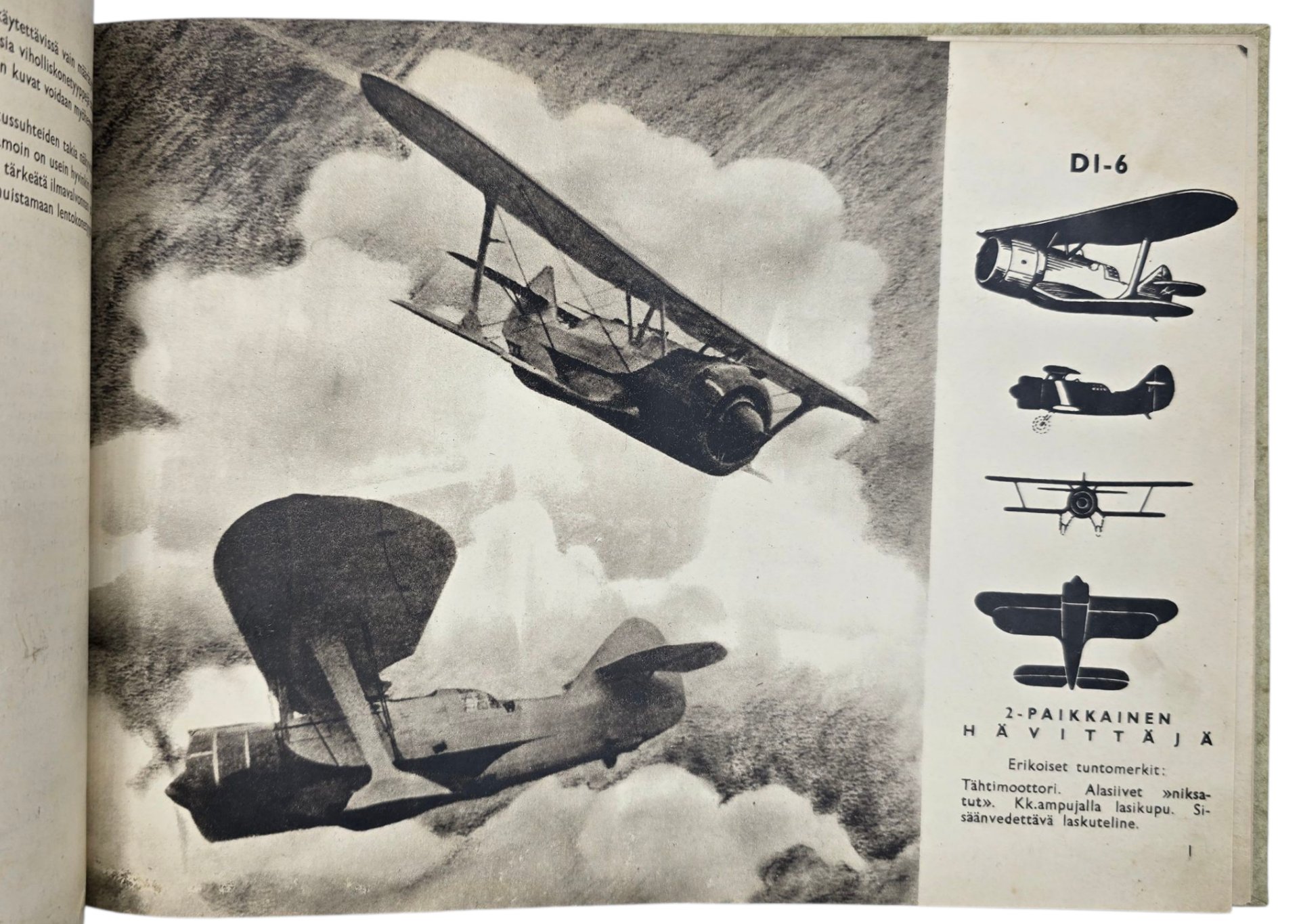 Original WW2 Finnish Luftwaffe Book – Finnish airplane recognition book, Neuvostoliiton Lentokoneet Keväällä (1942) — image 4