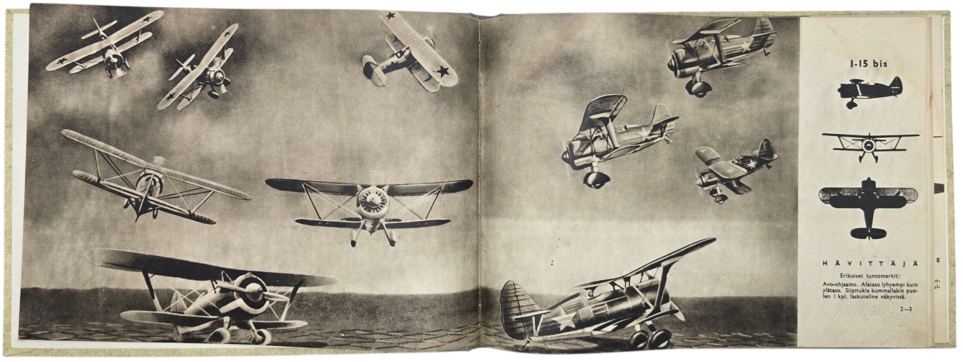 Original WW2 Finnish Luftwaffe Book – Finnish airplane recognition book, Neuvostoliiton Lentokoneet Keväällä (1942) — image 5