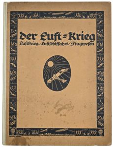 Original WW1 German Luftwaffe Book – Der Luft Krieg, Luftkrieg, …