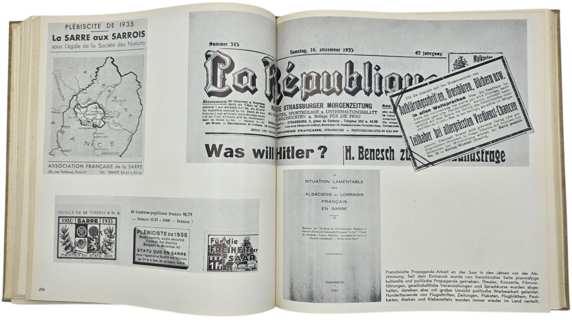 Original WW2 German Book - Das Saarbuch, Friedrich Heiss (1935) — image 10