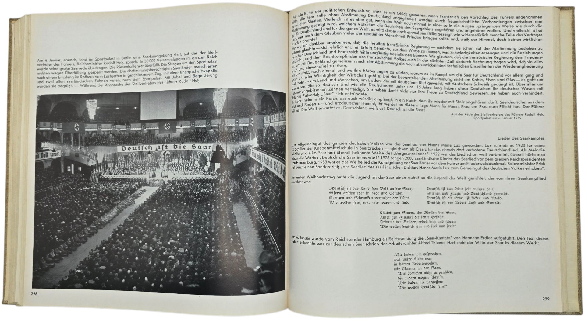 Original WW2 German Book - Das Saarbuch, Friedrich Heiss (1935) — image 11