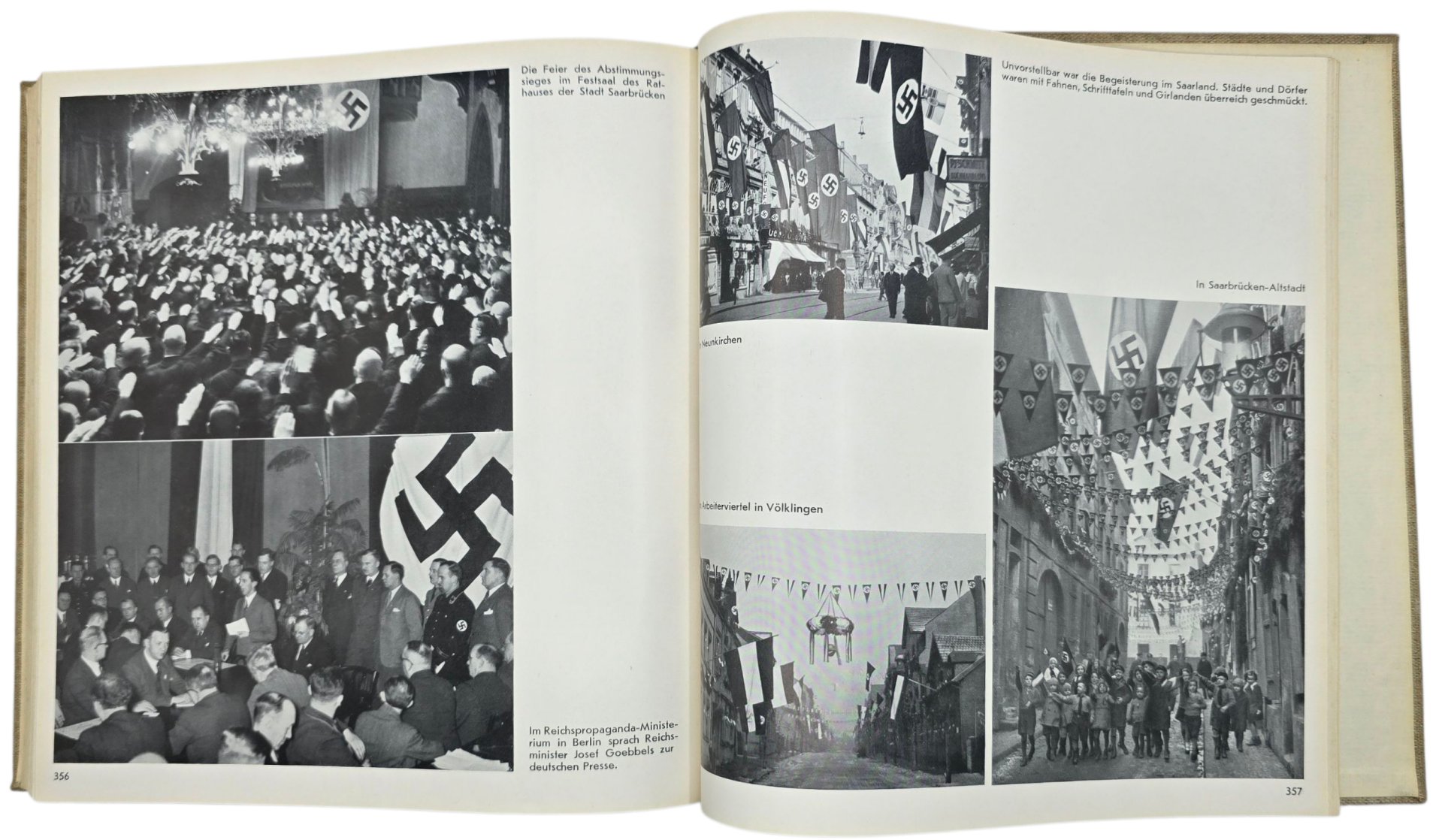 Original WW2 German Book - Das Saarbuch, Friedrich Heiss (1935) — image 13