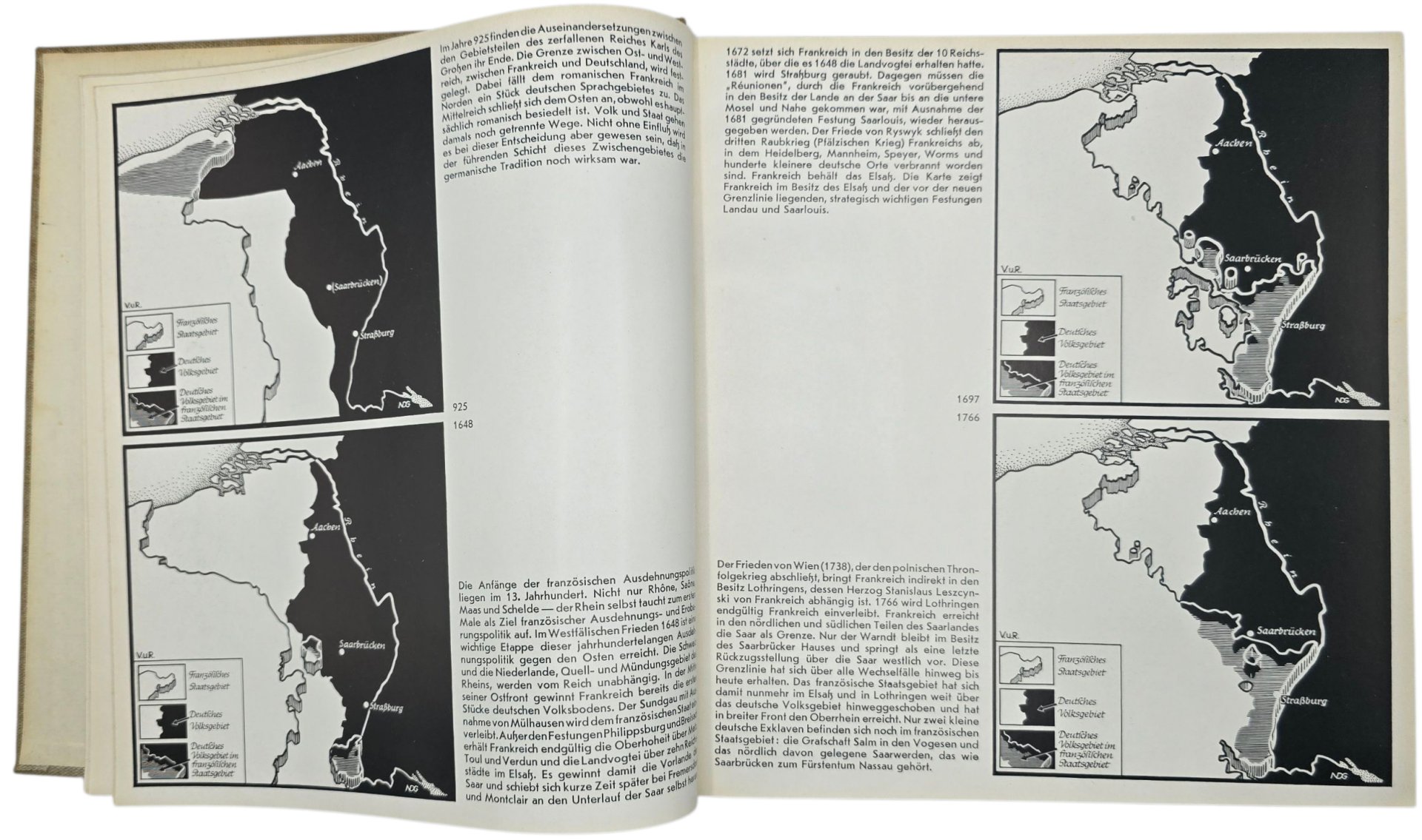 Original WW2 German Book - Das Saarbuch, Friedrich Heiss (1935) — image 5