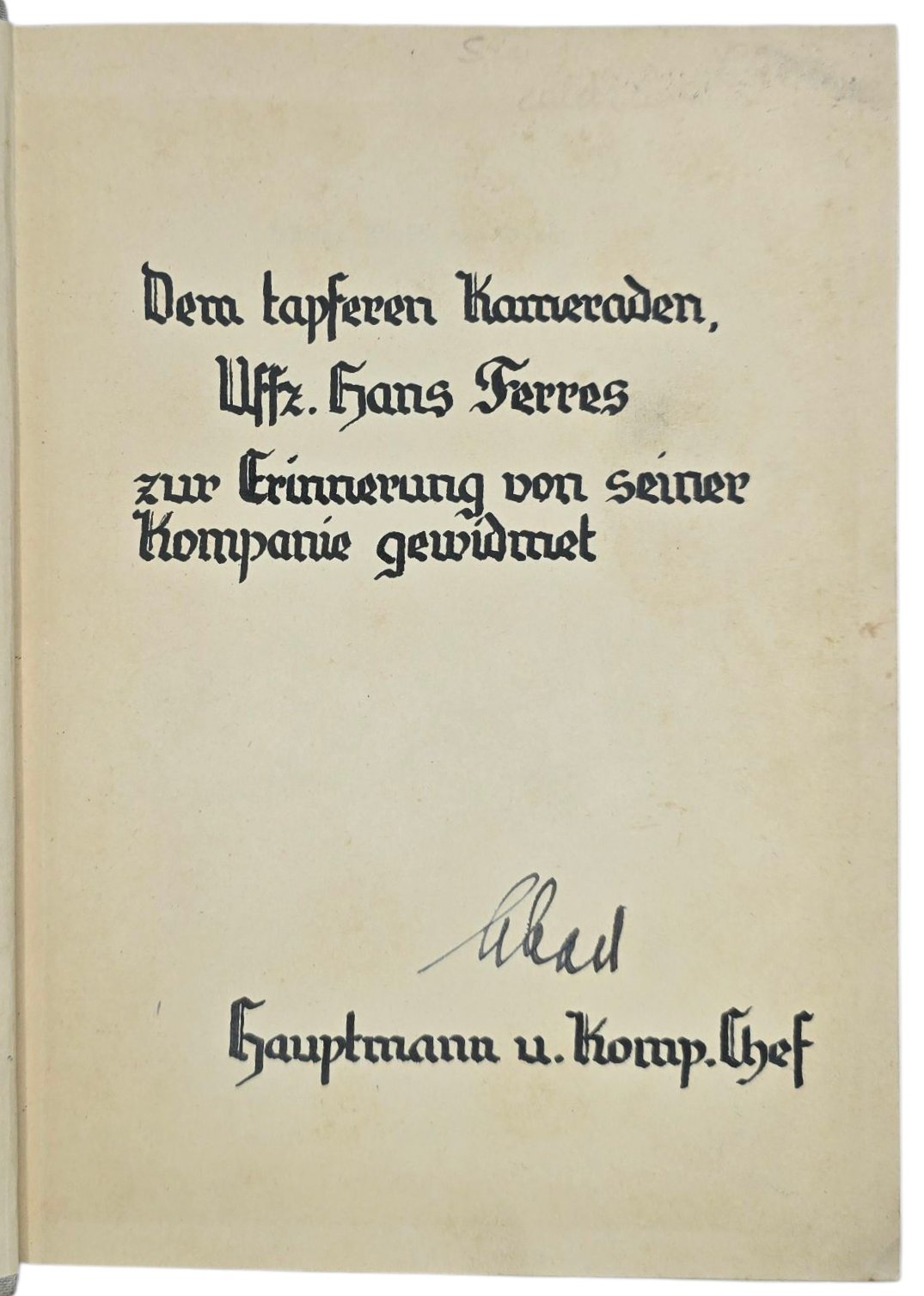 Original WW2 German Book - Männer, Märsche und Gefechte, Das Buch des III/484 (1941) — image 2