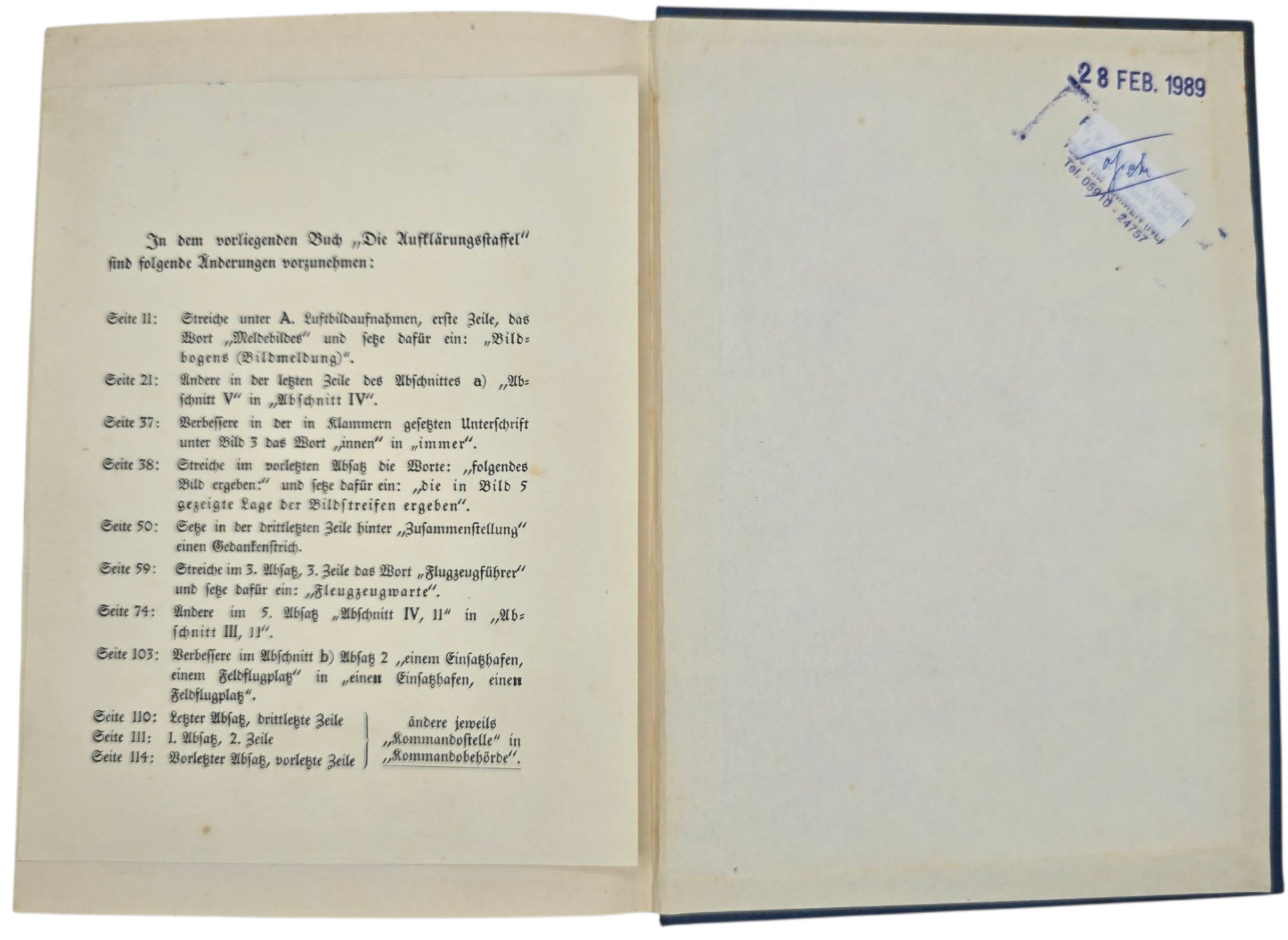 Original WW2 German Book - Die Aufklärungsstaffel Oberstleutnant Krahmer (1937) — image 7