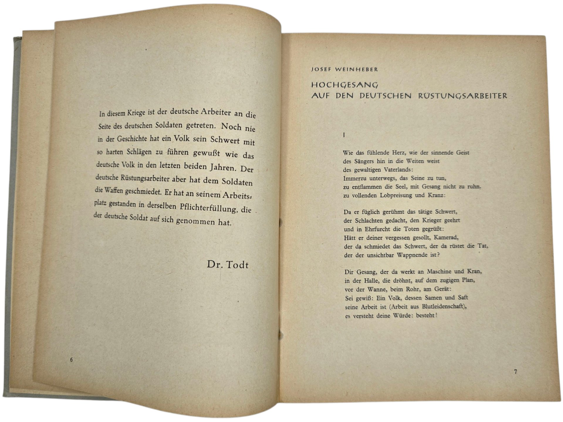 Original WW2 German Book - Front in der Heimat, Das Buch des Deutschen Rüstingsarbeiters (1942) — image 4
