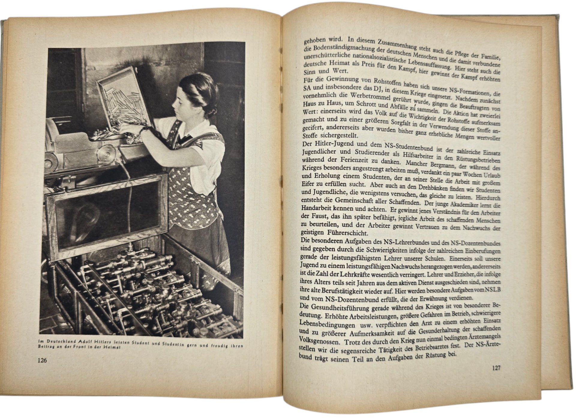 Original WW2 German Book - Front in der Heimat, Das Buch des Deutschen Rüstingsarbeiters (1942) — image 8