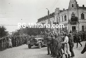 Original WW2 Italian Press Photo - Adolf Hitler and Benito …