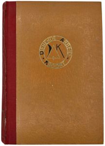 Original WW2 Dutch Collaboration NSB Book - Keurjaarboek 1932-1942, Goedewaagen …