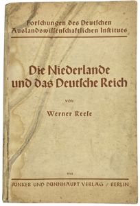 Original WW2 German Book - Die Niederlande und das Deutsche …