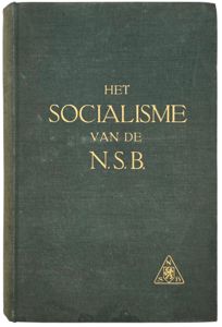 Original WW2 Dutch Collaboration NSB Book - Het Socialisme van …