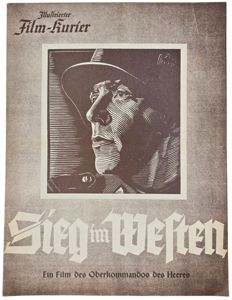 Original WW2 German Magazine - Illustrierte Film Kurier, Sieg im …