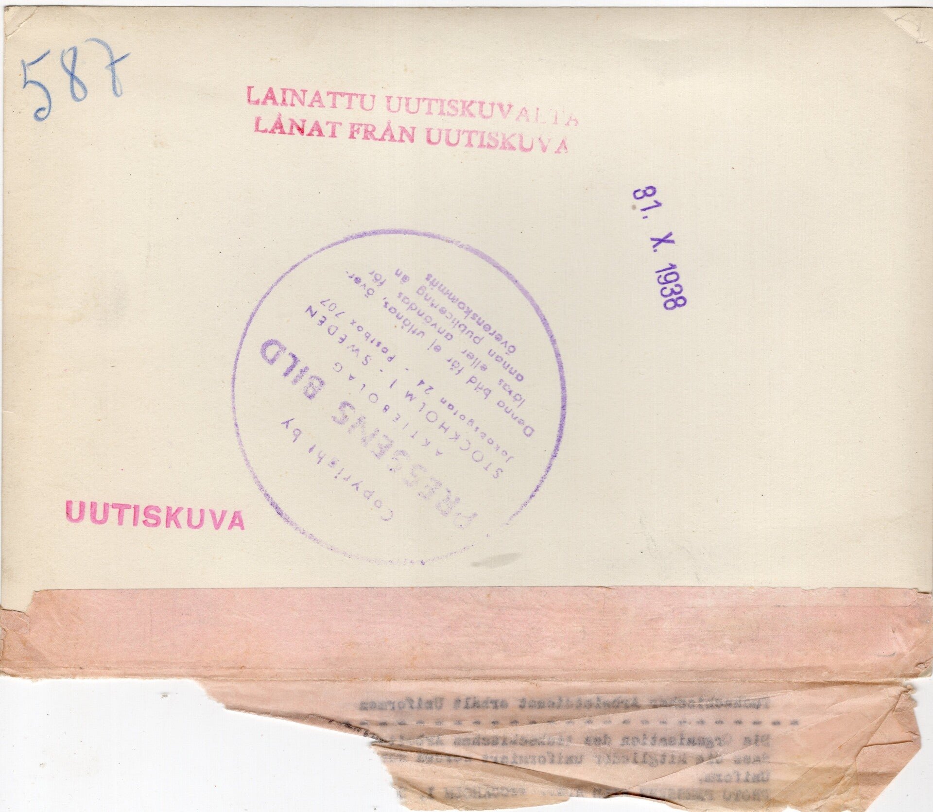 Original WW2 German Portrait Photo - Tschechischer Arbeitsdienst in uniform (1938) — image 3