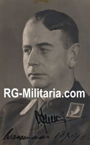 Original WW2 Dutch Collaboration Press Photo - Signed portrait photo …