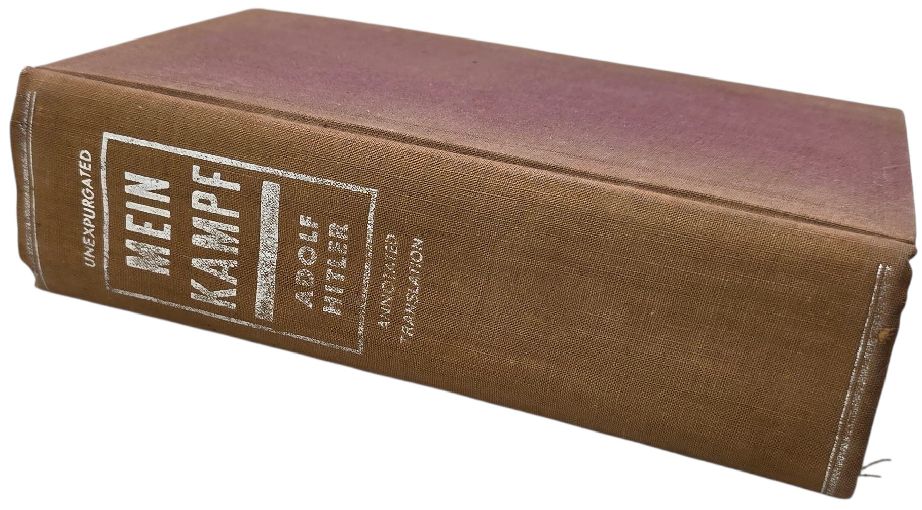 Original WW2 American Book - Mein Kampf, Adolf Hitler, Complete and Unabridged Fully Annotated (1939) — image 2