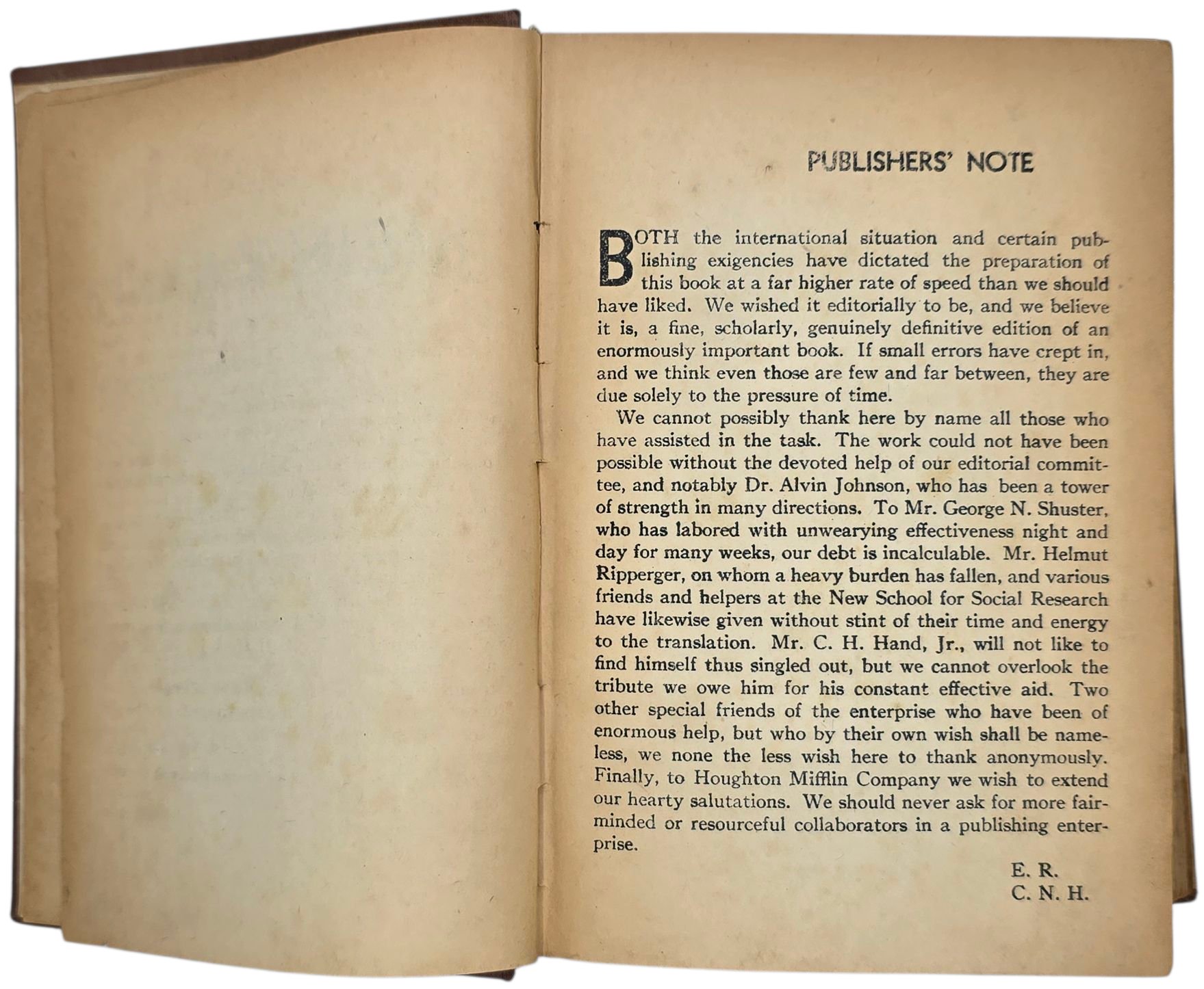 Original WW2 American Book - Mein Kampf, Adolf Hitler, Complete and Unabridged Fully Annotated (1939) — image 5