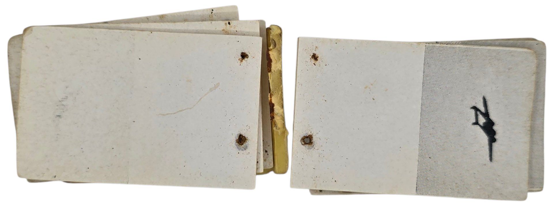 Original WW2 Dutch Document - Flipbook ''Kunstvlucht van de Fokker G1'' airplane — image 4