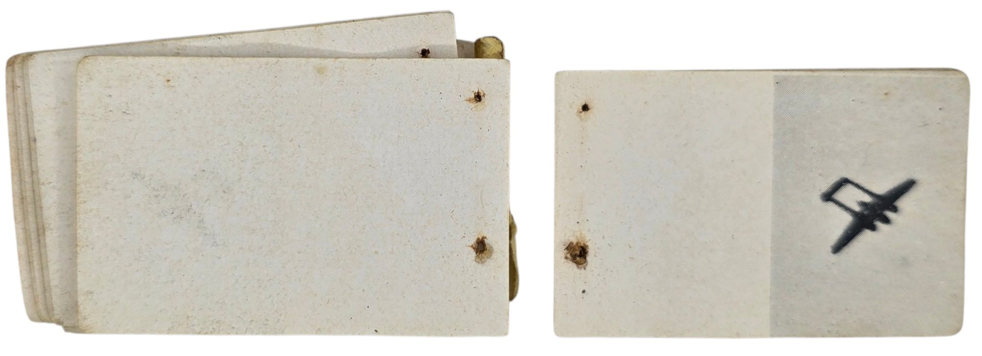 Original WW2 Dutch Document - Flipbook ''Kunstvlucht van de Fokker G1'' airplane — image 5