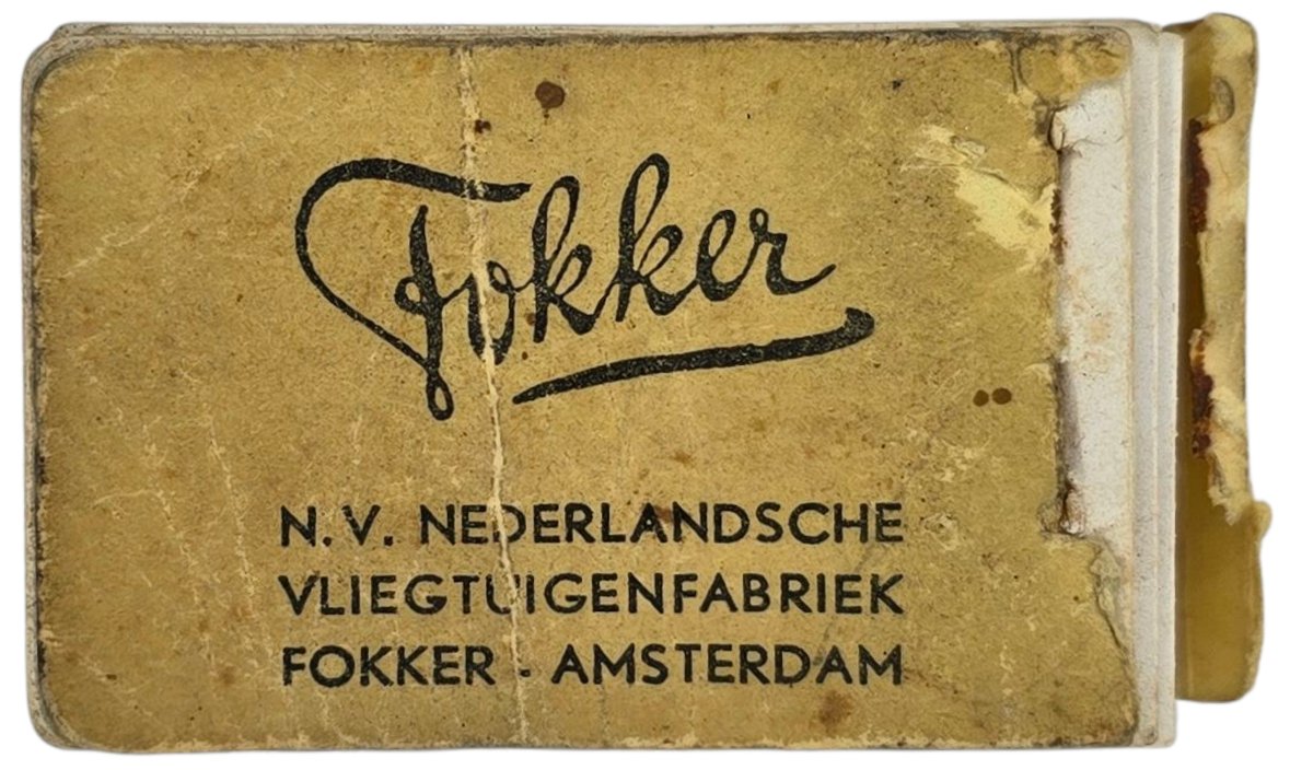 Original WW2 Dutch Document - Flipbook ''Kunstvlucht van de Fokker G1'' airplane — image 6