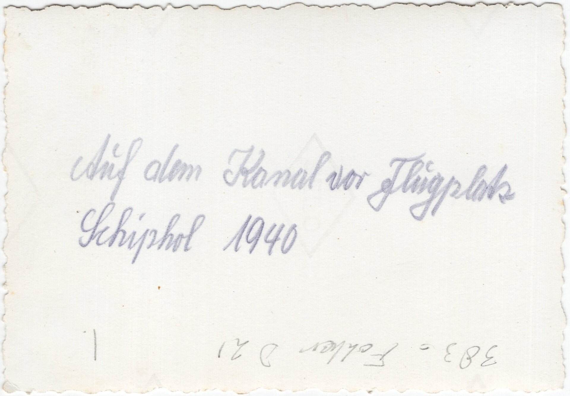 Original WW2 German Photo - Dutch LVA Fokker & Koolhoven airplanes on ponton boats near Schiphol Amsterdam (1940) — image 2