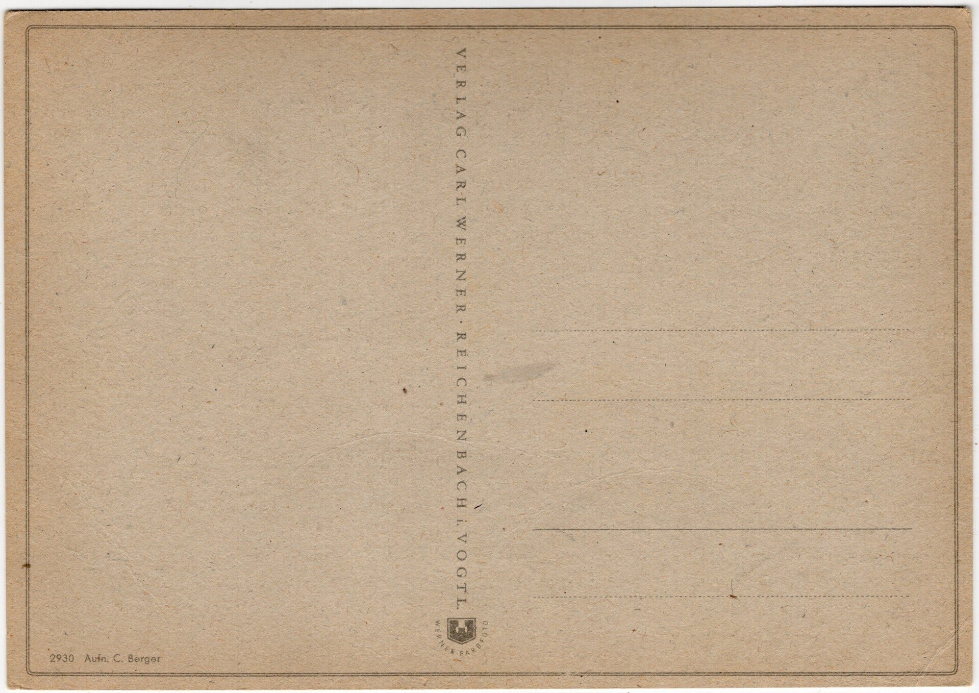 Original WW2 German Postcard - Luftwaffe airplane Zerstörer Me 110 im Sturzflug — image 2