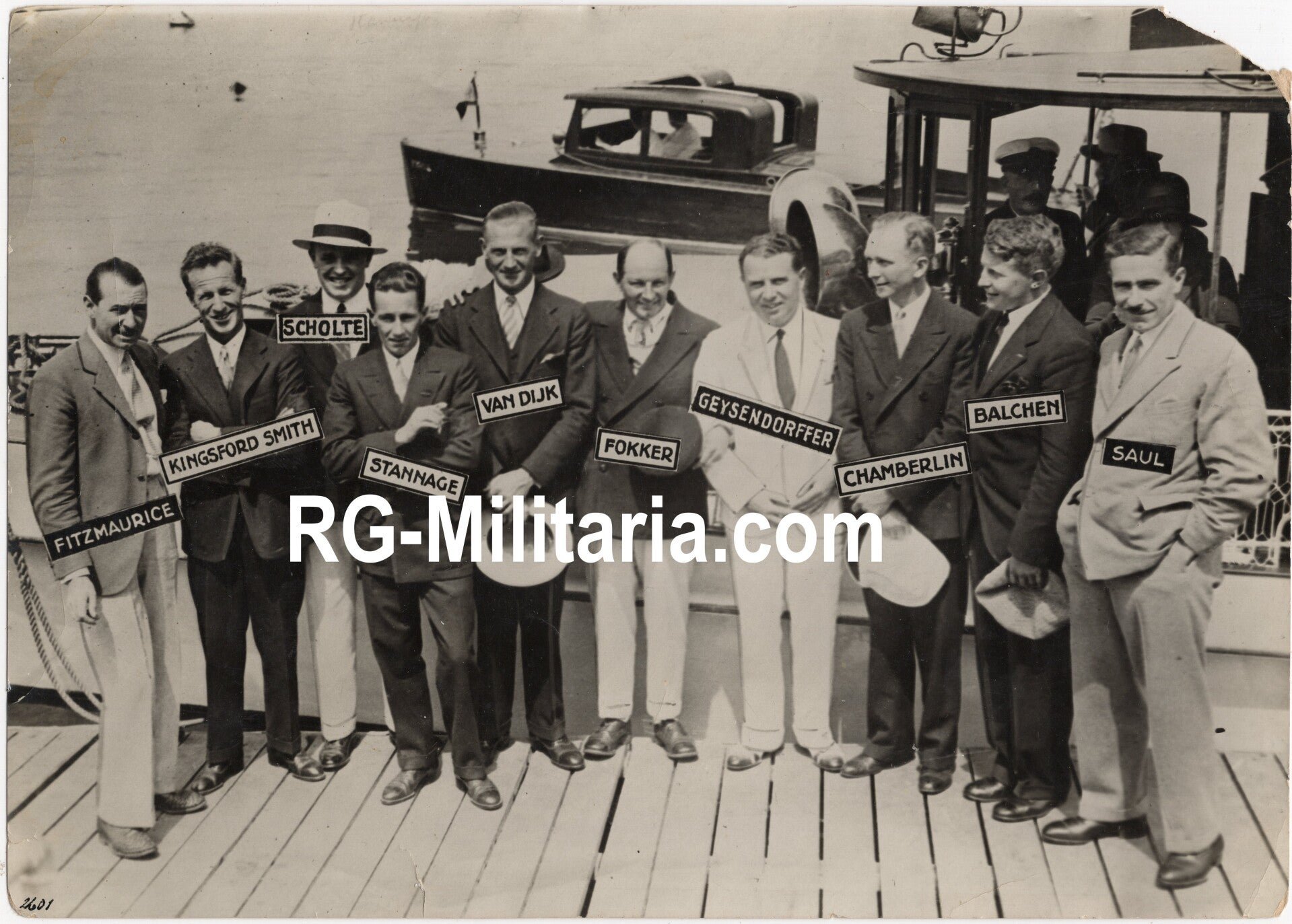 Original Dutch Aviation Grouping – Personal Documents, Anthony Fokker Family (1911–1947) — image 54