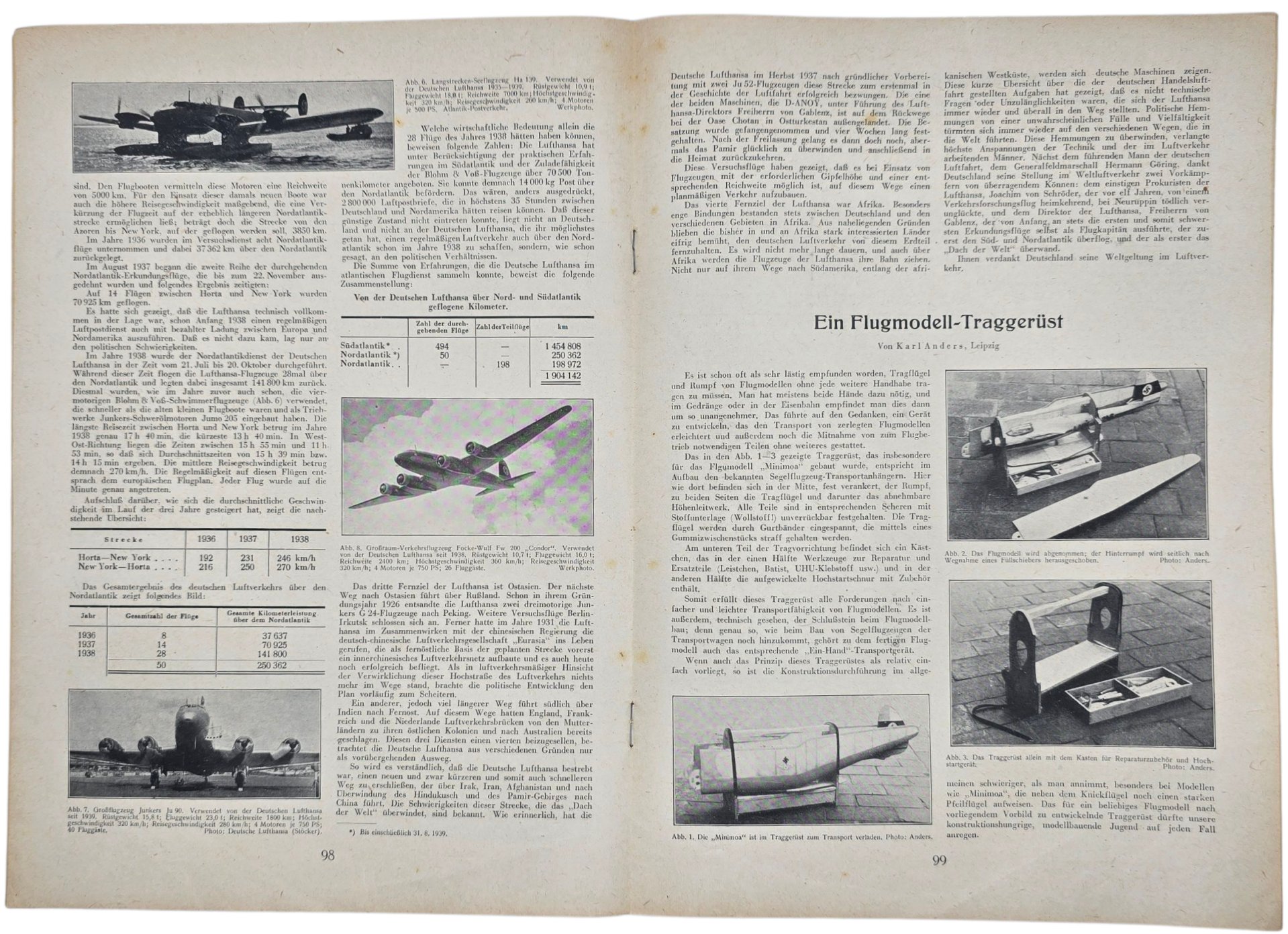 Original WW2 German Magazine - Luftfahrt und Schule, 5th Year No. 10 (1940) — image 4
