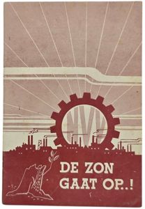 Original WW2 Dutch Collaboration NSB Brochure - NVV De Zon …