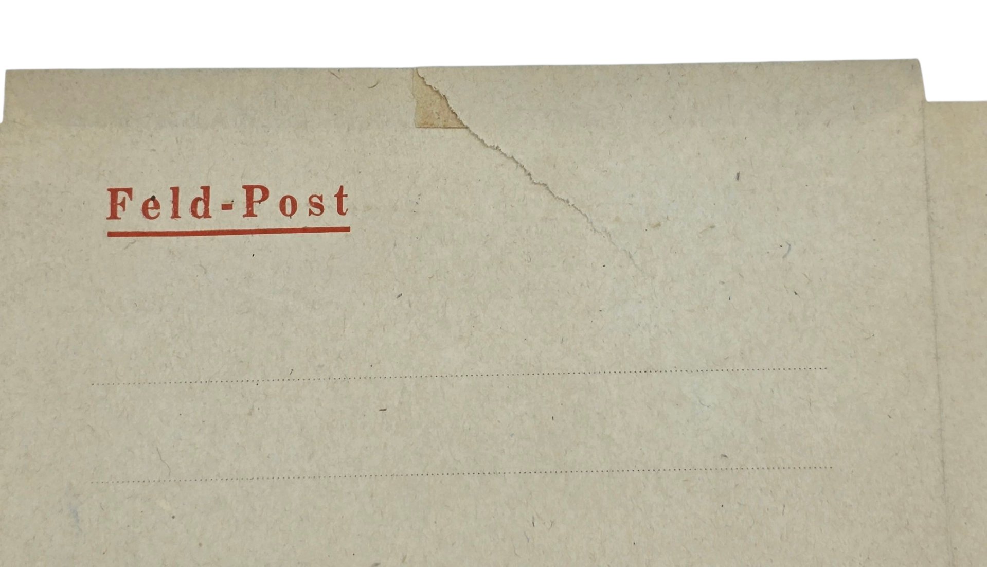 Original WW2 Dutch Waffen SS Document - Unused Feldpost Dutch SS — image 2