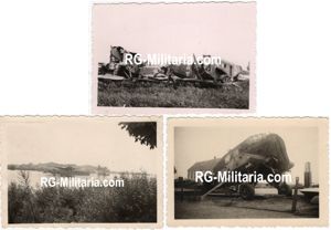 Original WW2 German Photo - Transport of a Junkers JU …