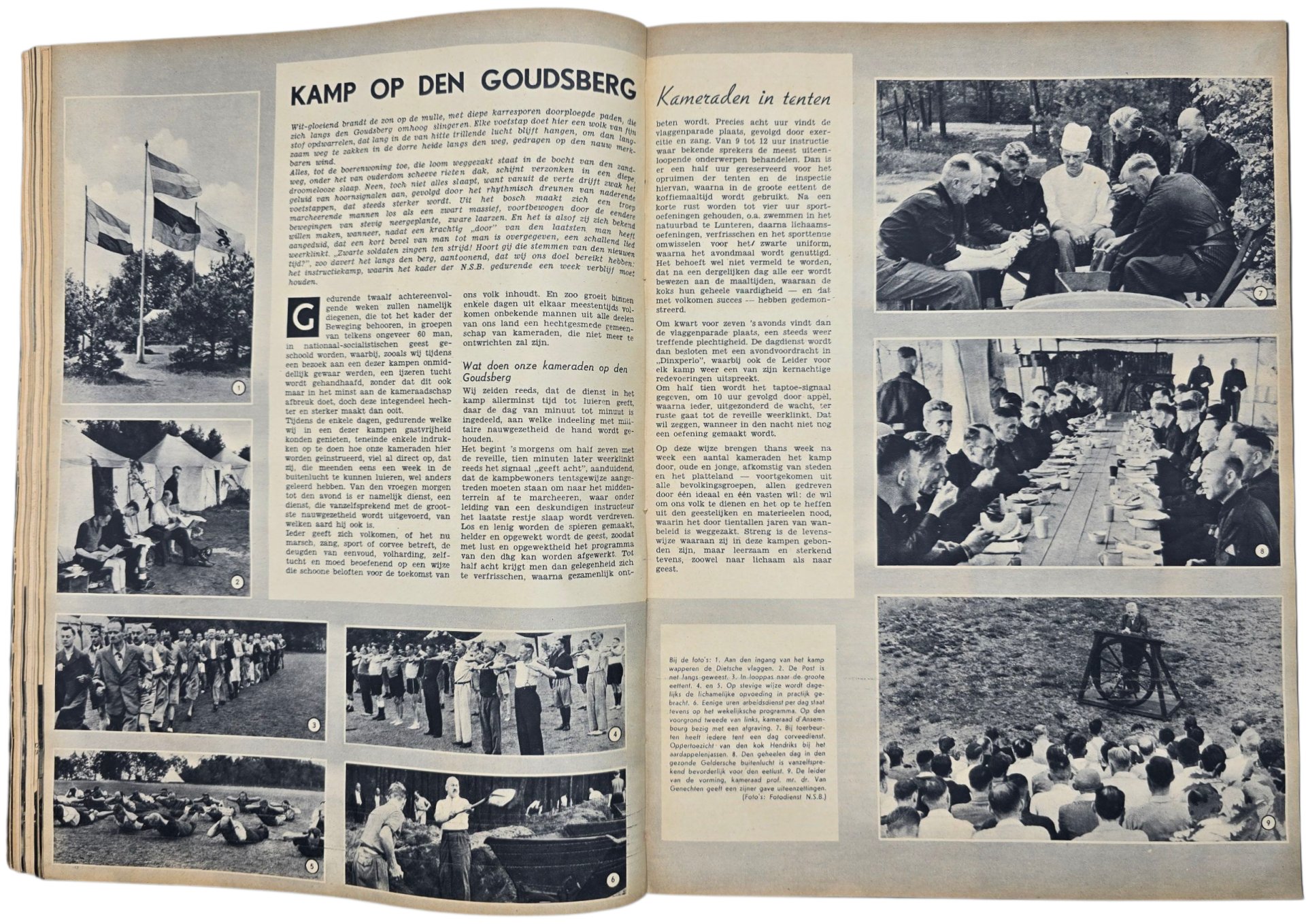 Original WW2 Dutch Collaboration Magazine - Nederland mijn Vaderland bound edition (1941 1942) — image 15