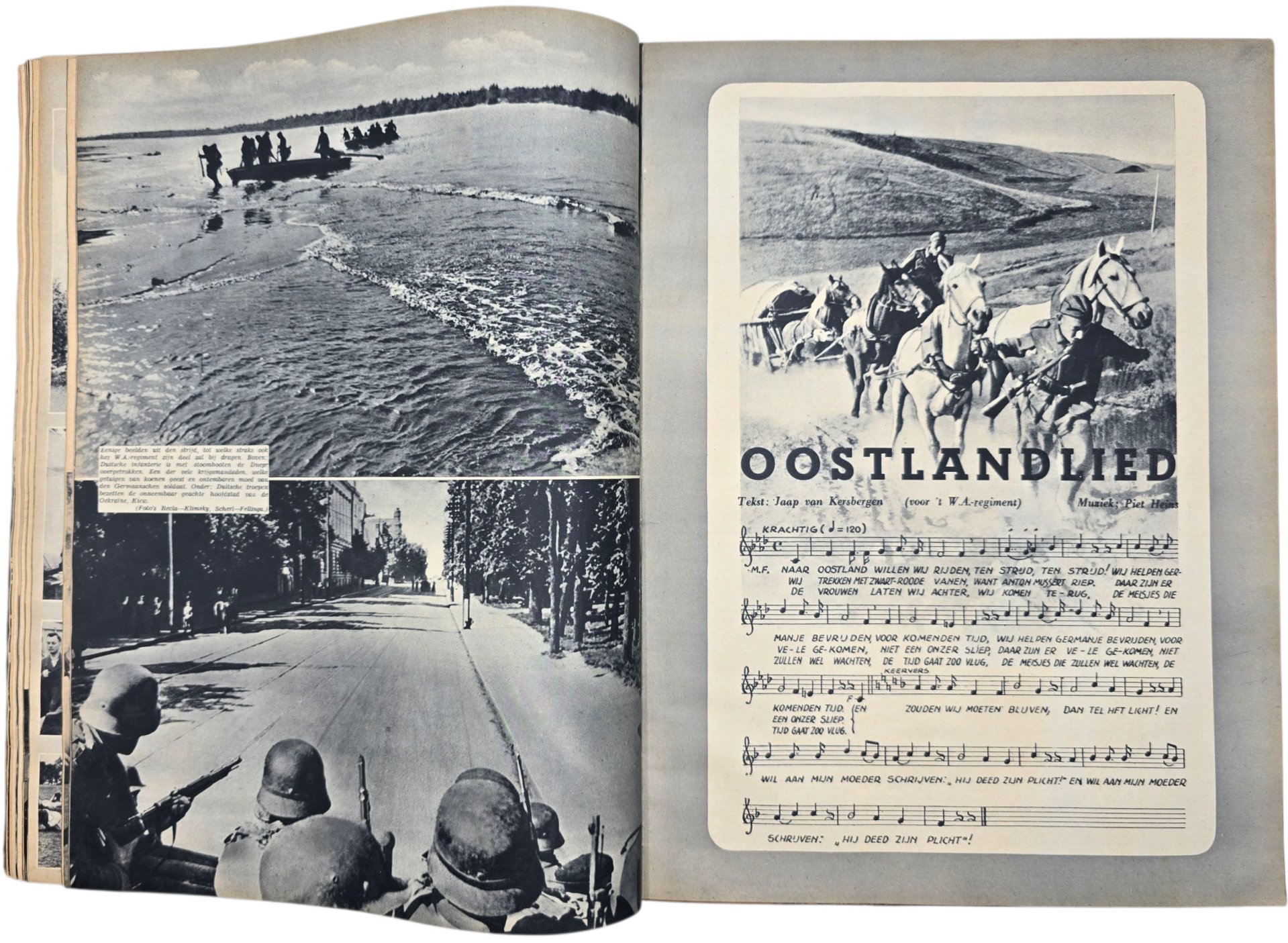 Original WW2 Dutch Collaboration Magazine - Nederland mijn Vaderland bound edition (1941 1942) — image 16