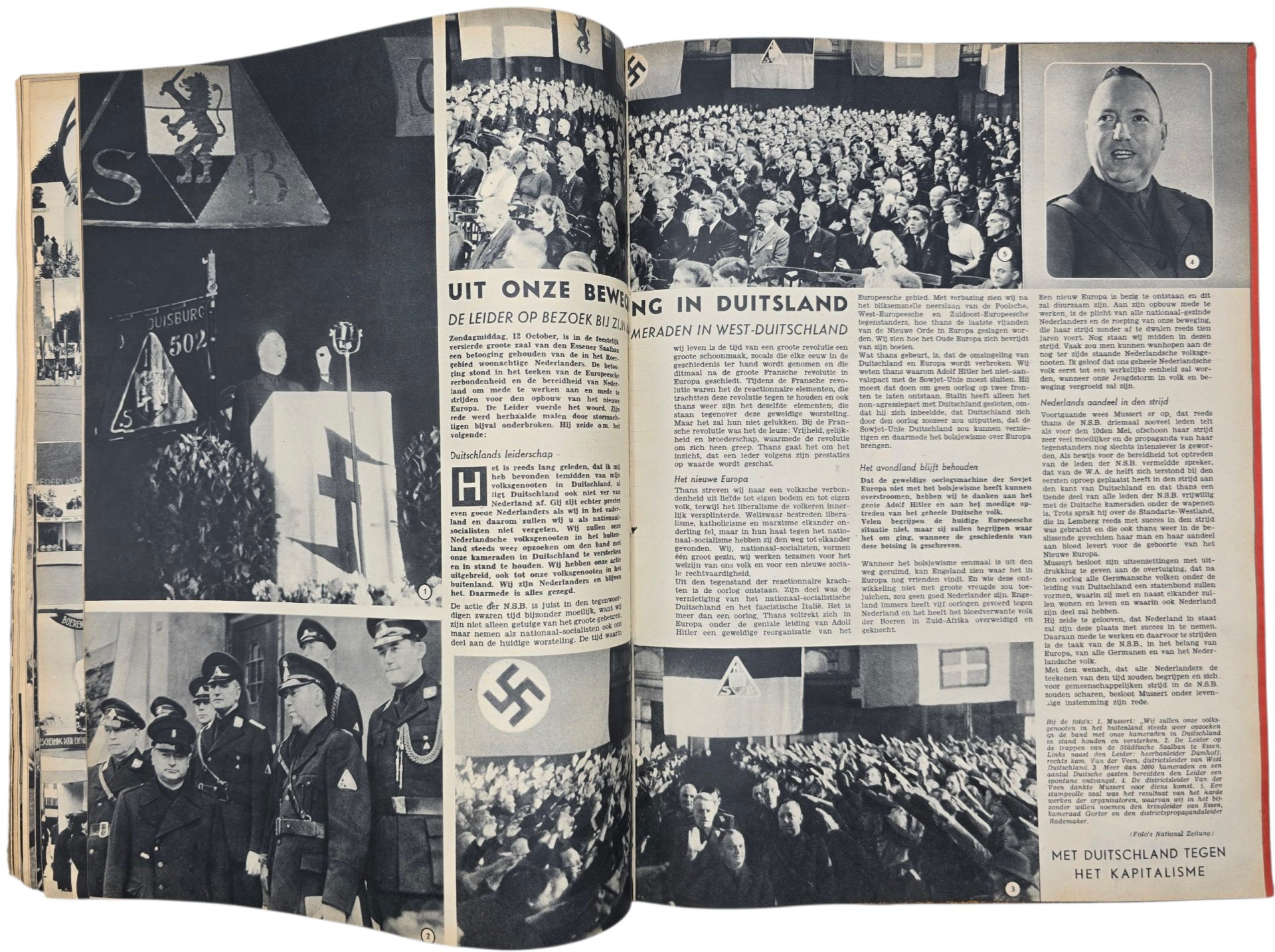 Original WW2 Dutch Collaboration Magazine - Nederland mijn Vaderland bound edition (1941 1942) — image 18