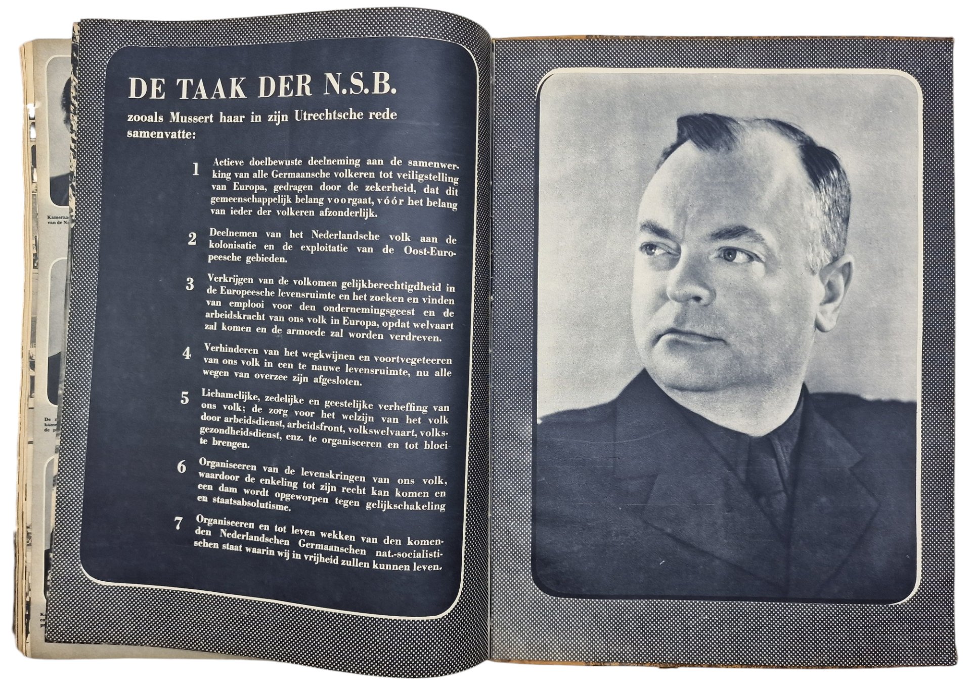 Original WW2 Dutch Collaboration Magazine - Nederland mijn Vaderland bound edition (1941 1942) — image 7