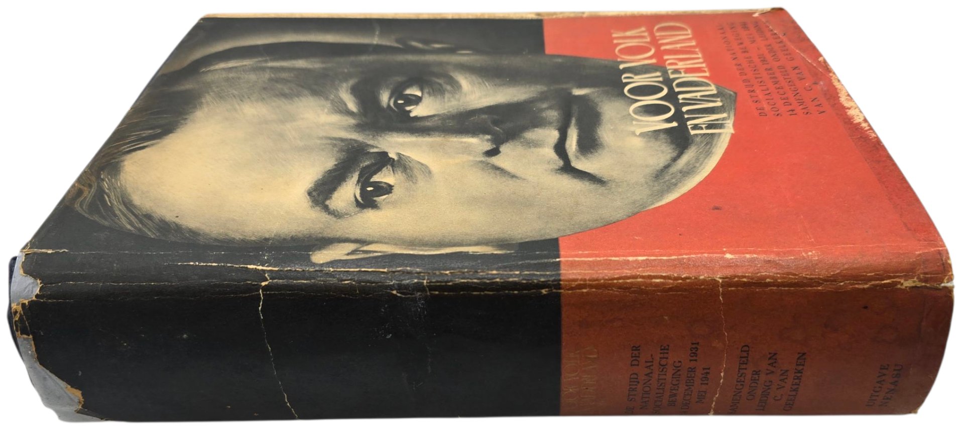 Original WW2 Dutch Collaboration NSB Book - Voor Volk en Vaderland (1941) — image 4