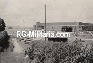 Original WW2 German Photo - Airplane parts at Schiphol, Amsterdam …
