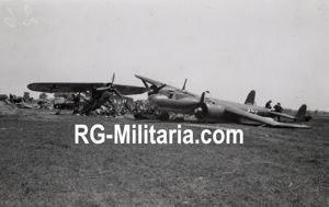 Original WW2 German Photo - Dornier Do-17 & Henschel HS-126 …