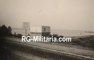 Original WW2 German Photo - Rivierkazemat Dordrecht, Fallschirmjäger Rgt 1 …