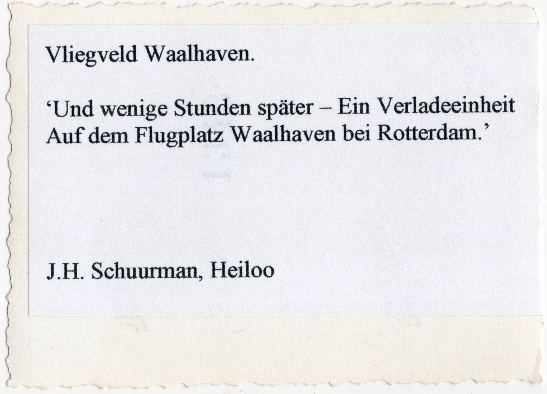 Original WW2 German Photo - German Luftlandetruppen at the Rotterdam airfield of Waalhaven, Holland (1940) — image 2