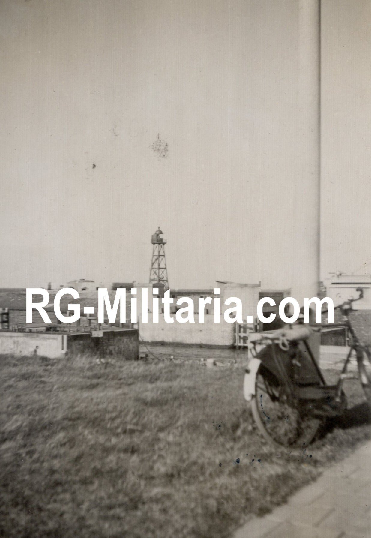 Original WW2 German Photo - Bunkers at Kornwerderzand and Harlingen, Afsluitdijk, Holland (1940) — image 2